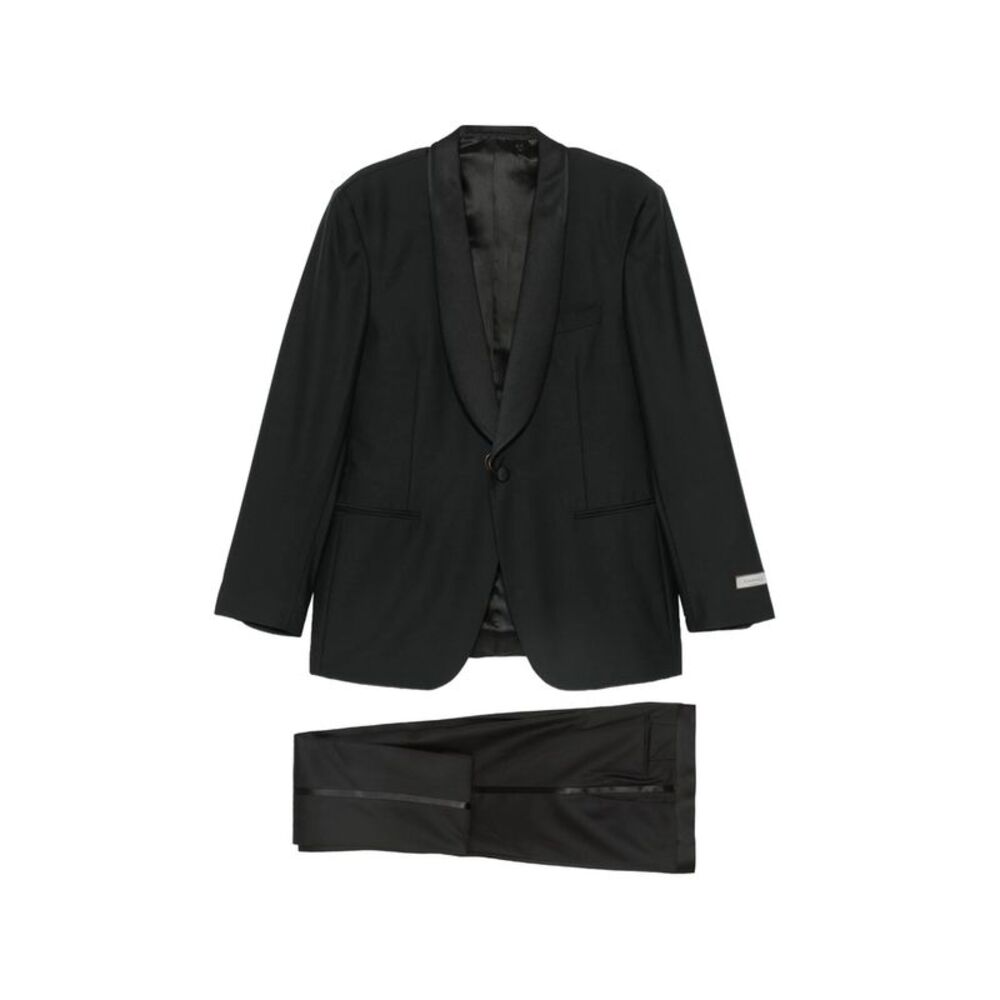 Canali Black Suits - Dinner Suits Men